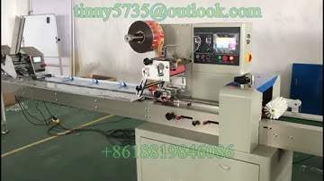 Card feeding ,Card auto feeding packing machine,Card flow pack machine