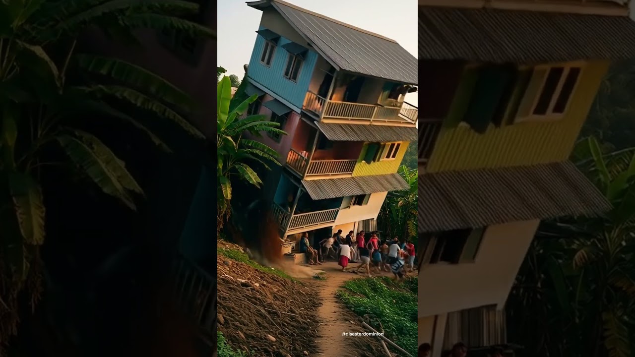 SHOCKING Landslide Caught on Camera