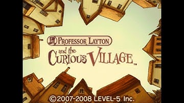 Professor Layton and the Curious Village [Prologue] (No Commentary)