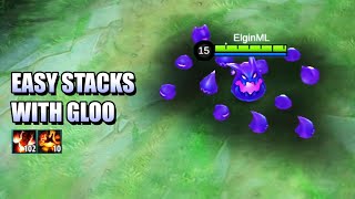 FREE STACKS FROM GLOO'S ULTIMATE - HOW GLOO ULTIMATE WORKS IN MOBILE LEGENDS