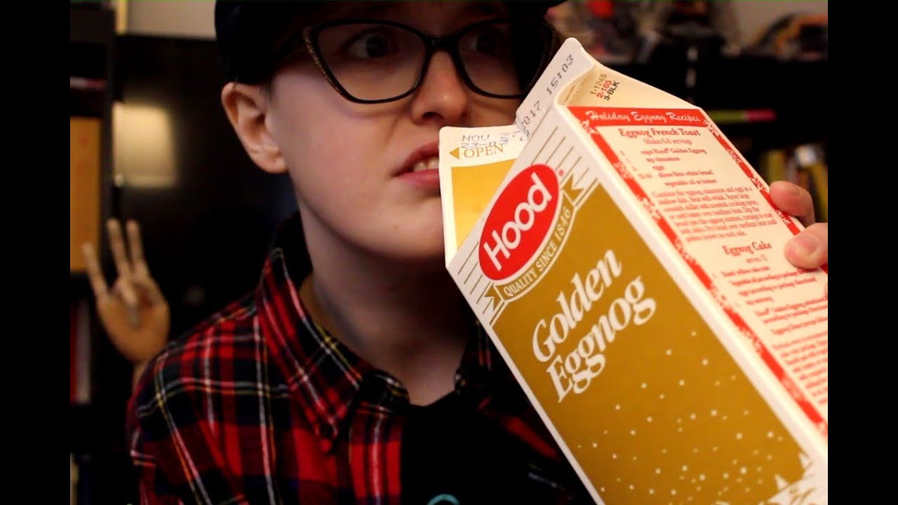 DRINKING A GALLON OF EGGNOG YouTube