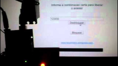 Arduino + PHP + Segurança