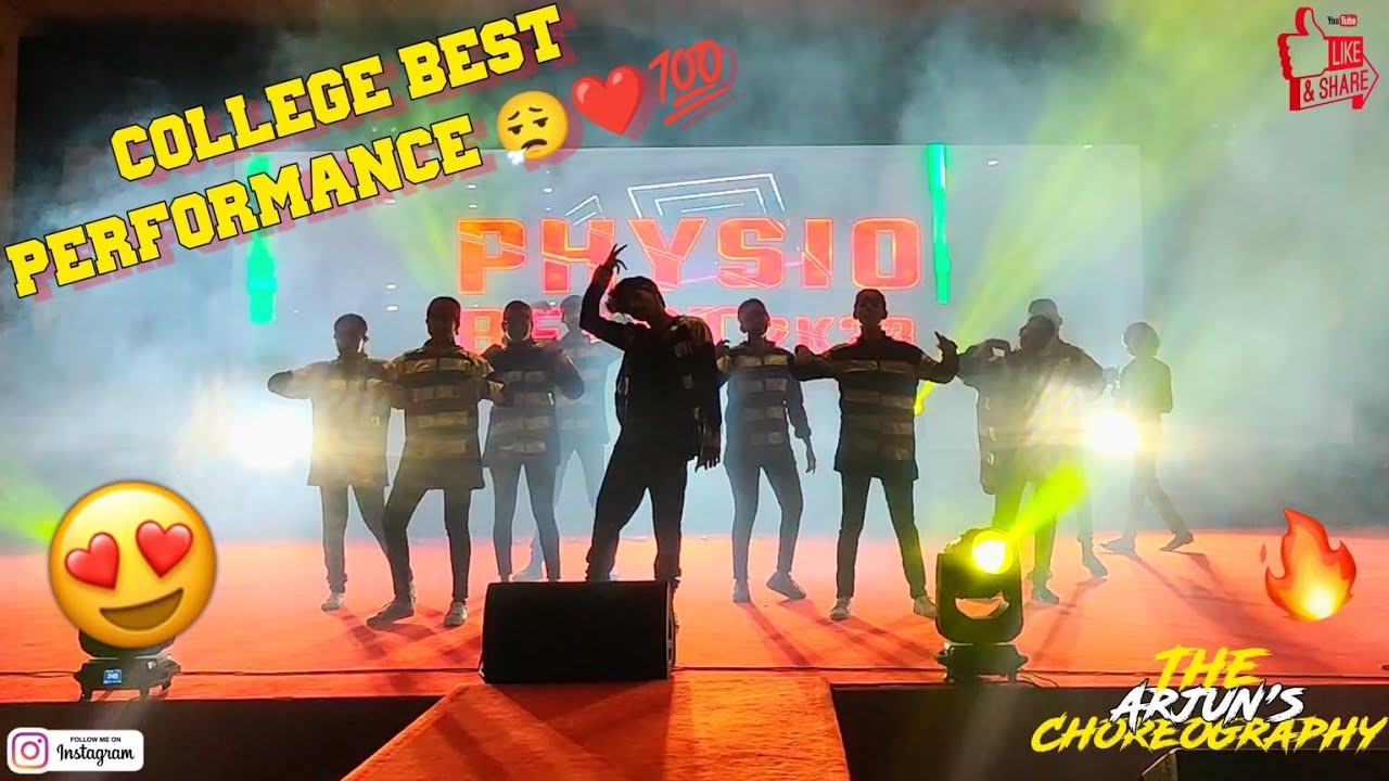 College Culturals Best Performance ❤️💯 | Wear 🎧 | Arjun's Choreography | Tamil | 