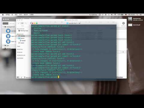 [프로젝트 관리][git flow command] 02 feature command