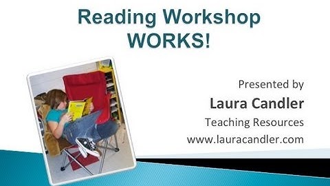 Reading Workshop Works Webinar