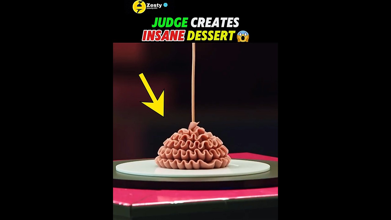 Judge Creates INSANE Dessert 🤯⁉️ #masterchef