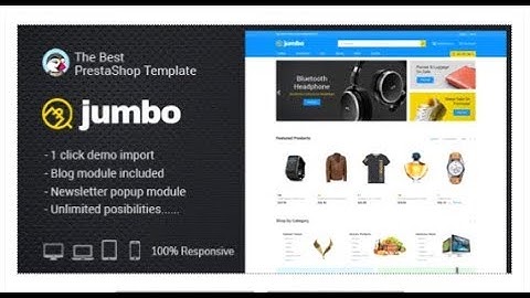 Jumbo Mobile Electronics Prestashop 1.7 Themes | Themeforest Templates