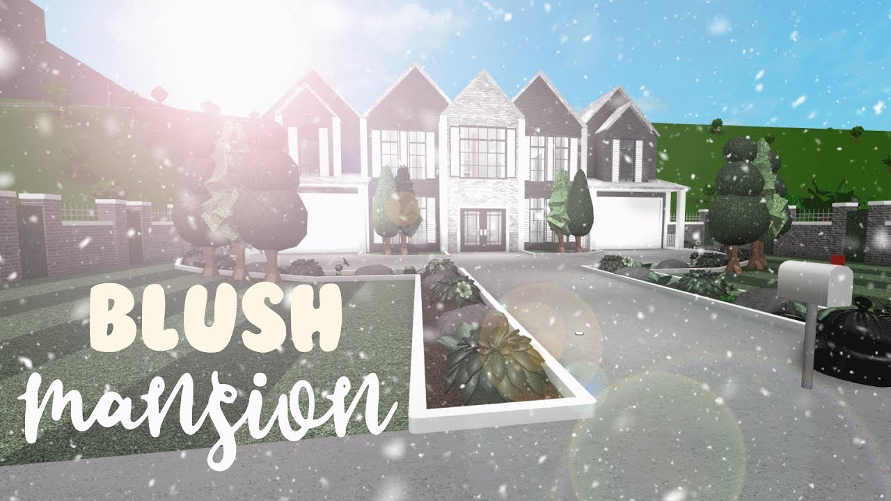 ROBLOX | Bloxburg: Blush Mansion | Speedbuild