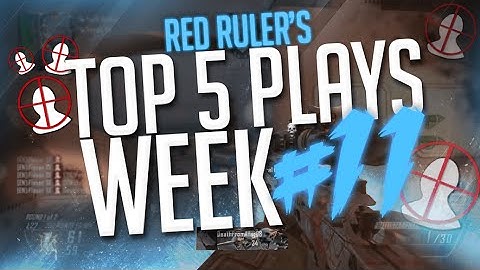 Red Ruler - Top 5 Plays Week #11