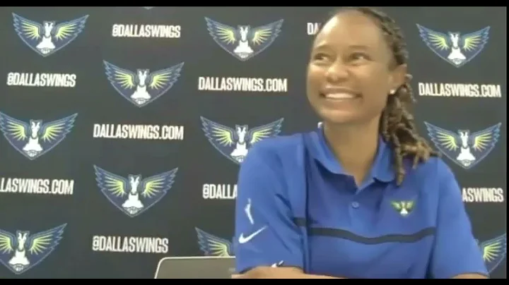 Becky Hammon interrupts Vickie Johnson press confe...