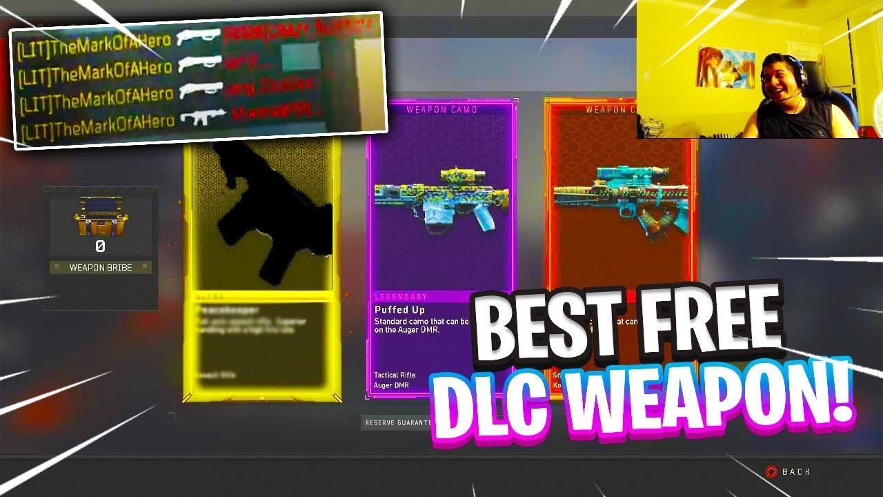 NEW FREE DLC WEAPON BRIBE gave me the BEST DLC WEAPON Black Ops 4 (BO4