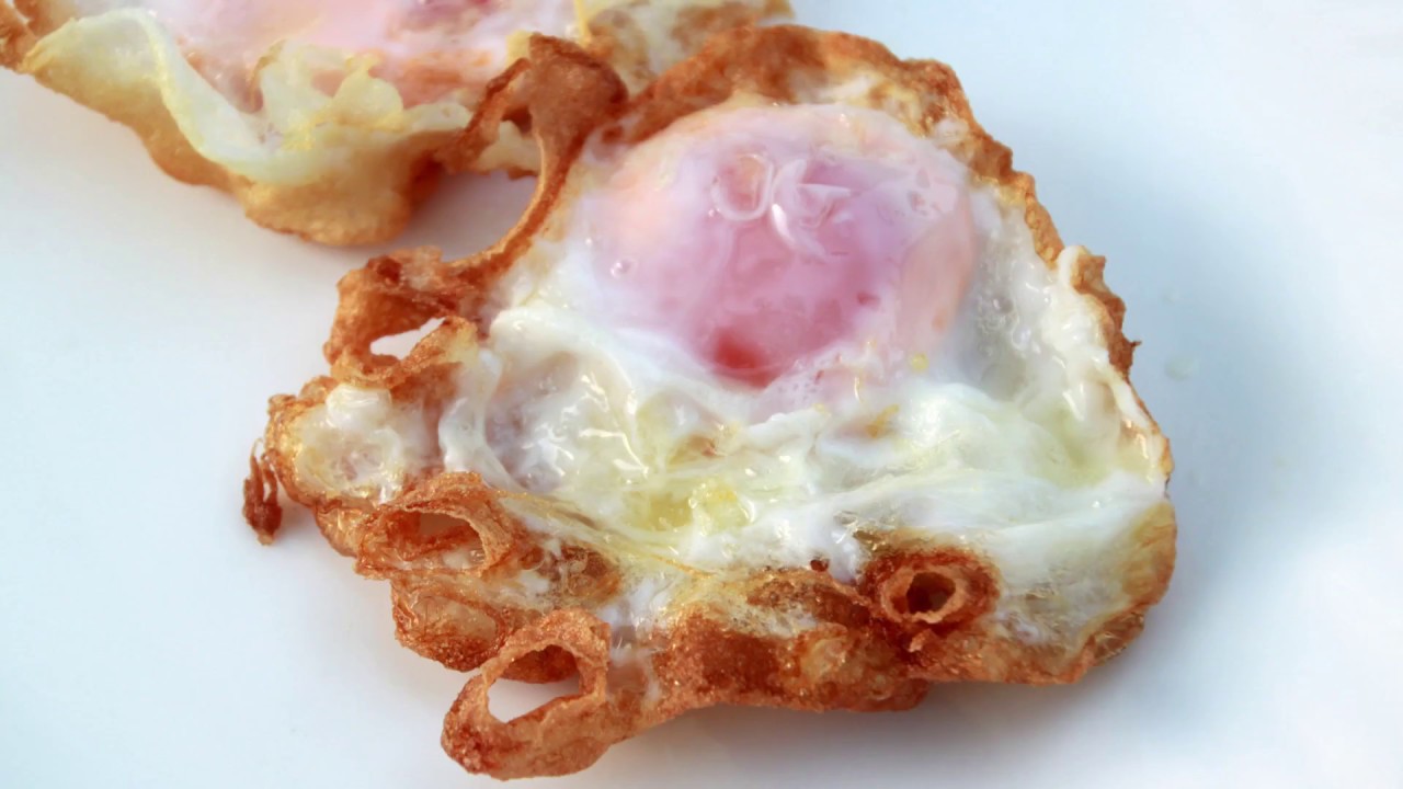 ไข่ดาวกรอบลาวา ไข่ขาวกรอบ ไข่แดงเยิ้ม | กินได้อร่อยด้วย
