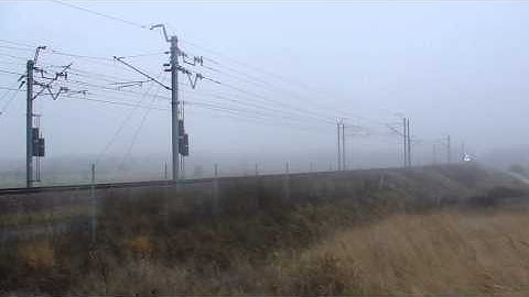 Ostatni rekordowy przejazd Pendolino w trakcie testów na CMK V=293km/h