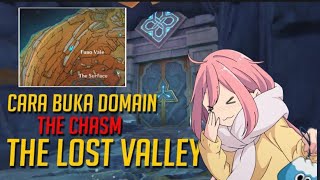 Cara Membuka Domain Artefak Vermilion The Lost Valley Di Chasm Genshin Impact