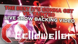 Celldweller - "The Best It's Gonna Get vs. Tainted" - concert backing footage