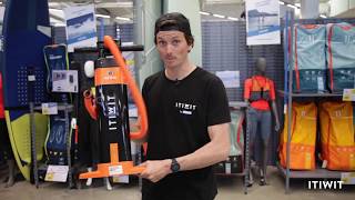 ITIWIT SUP TRIPLE ACTION HAND PUMP TIPS / TUTO POMPE TRIPLE ACTION DOUBLE PISTON STAND UP PADDLE SUP