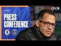 Pressekonferenz Mit Rosenior Und Joao Pedro Chelsea Gegen Paris Saint Germain Champions Leagu