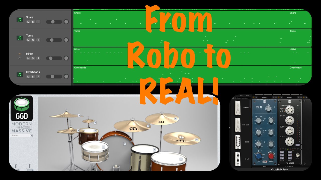 How to make MIDI Drums sound like REAL Drums!!! YouTube