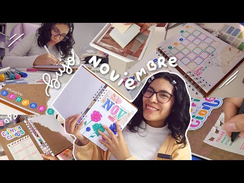 🍃Planea conmigo: Bullet Journal Noviembre📚✨