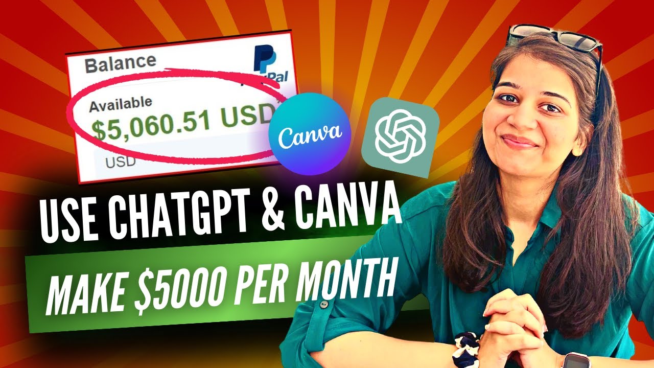 How to use ChatGPT & Canva to make Digital Products | Make $5000 with ...
