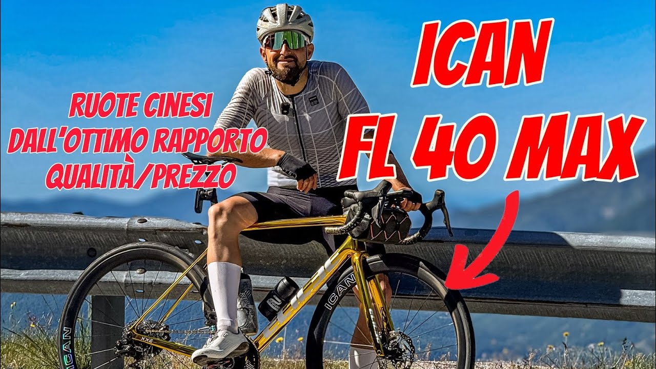 ICAN FL40max – Unboxing & Prime impressioni: Le ruote in carbonio più convenienti?