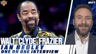 Ian Begley talks with Walt 'Clyde' Frazier about his new kid's book &amp; the Knicks' struggles | SNY