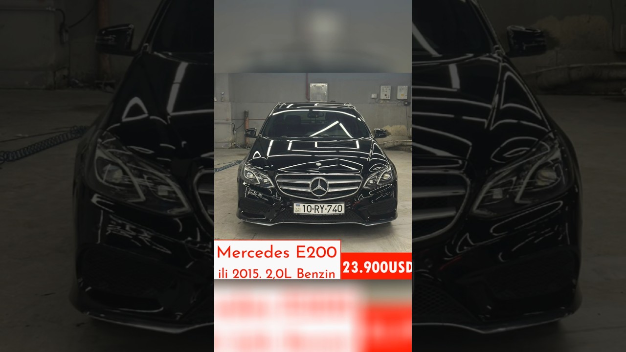 Mercedes E 200 İl 2015 Mühərrik 2.0 L / 184 a.g. Yürüş 181 000 km Qiymət-23.900USD Əlaqə-0505005858