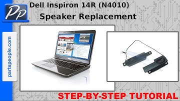Dell Inspiron 14R (N4010) Speaker Video Tutorial Teardown