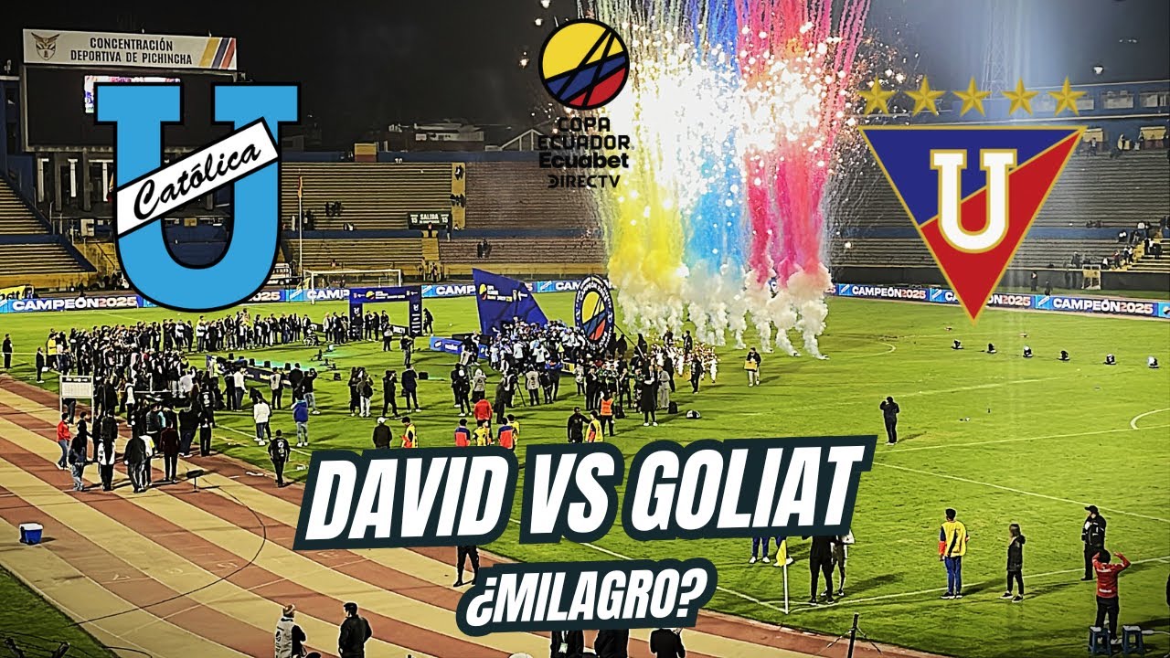 Por fin… ¡DAVID DERROTÓ A GOLIAT! 💪🏆| Final de la Copa Ecuador 2025