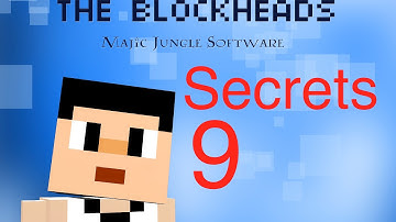 The Blockheads - Secrets 9 (Ver 1.2.1: Shark aquarium, fast descent)