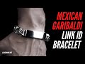 Men’s Unique &amp; Chunky Silver Bracelets: Identity Bracelet | Mexican Garibaldi Link  | By Silverwow
