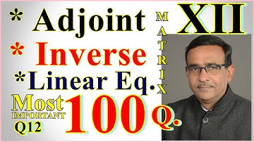 Q12 Class 12 Maths 100 Most Important Questions For CBSE Board Exam 2018 Sample Paper R B Classes