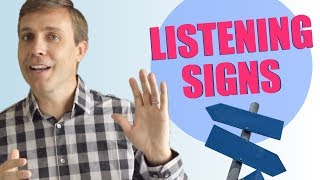 Useful Signposts to Improve Your Listening Comprehension & Speaking Skills