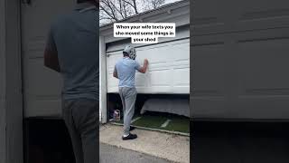 She ruined my mancave 🥲 #football #collegefootball #athlete #sports #wife #mancave #relatable #nfl