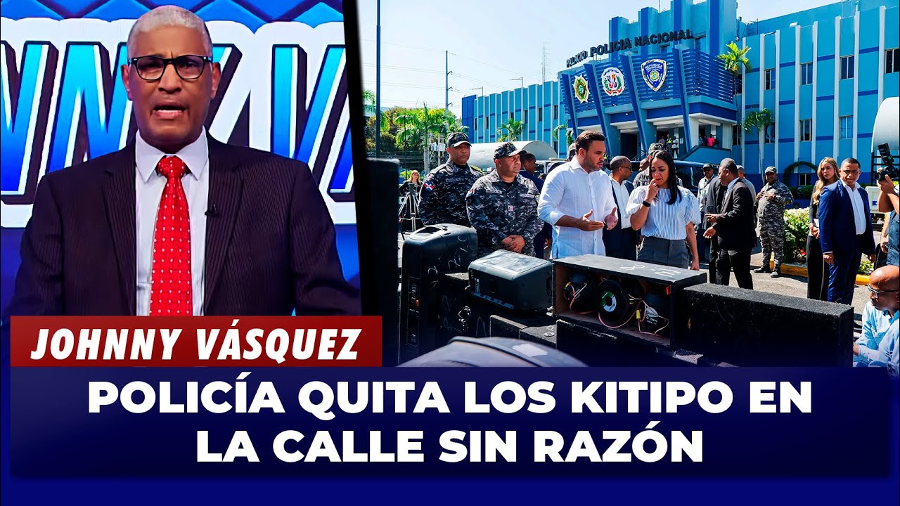 💥 Policía quita los kitipo en la calle sin razón ¿Jhonny Vásquez responde? | El Garrote
