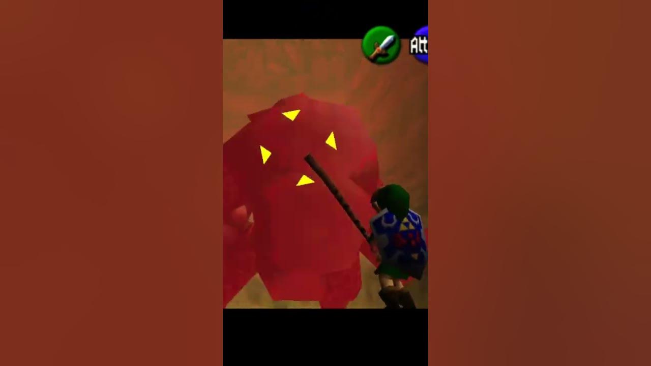 Jump Slash with a Stick! (The Legend of Zelda Ocarina of Time) YouTube