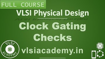 PD Lec 56 Clock Gating Checks | CGC Paths | CTS | VLSI | Physical Design