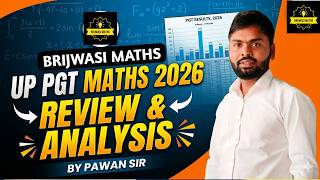 UP PGT 2026 || COMPLETE ANALYSIS ||UP TGT PGT || LT GIC || KVS NVS EMRS || DSSSB ||  BY PAWAN SIR