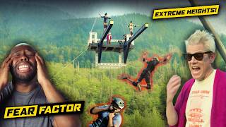 😳 ONE Wrong Step and it's All OVER! 😵📉 EXTREME Heights | Fear Factor: House of Fear