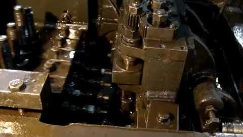 Cold forgings Nut Former   Nut Header Working Video   www klermechanicalworks com