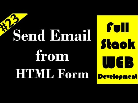 How to send Email from HTML Form using JSP