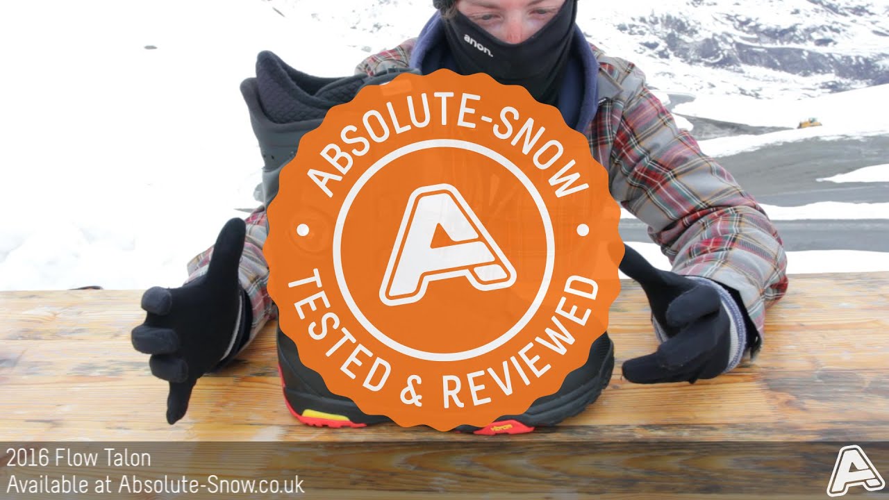 2015 / 2016 | Flow Talon Snowboard Boots | Video Review - YouTube