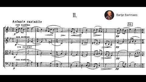Tchaikovsky - Andante Cantabile from Op. 11 (1871) arr. for String Orchestra