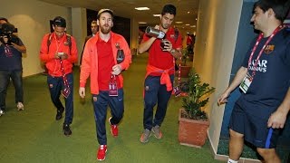 BEHIND THE SCENES - FC Barcelona, to Qatar and back with a friendly in between