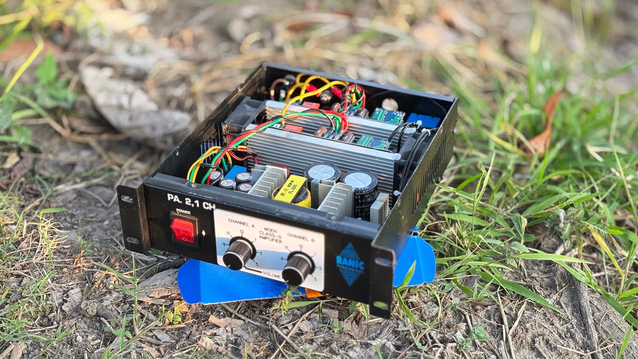 AmpLifier SemungiL ini bisa 2000 Watt - Class D UcD Superlite HiFi pro