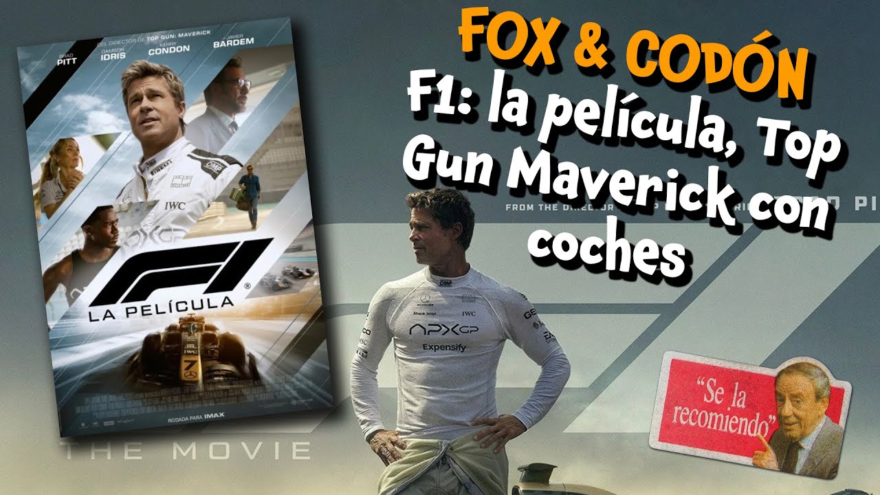 F1: la película, Top Gun: Maverick con coches