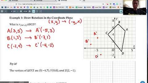 Geometry Lesson 3-3: Rotations
