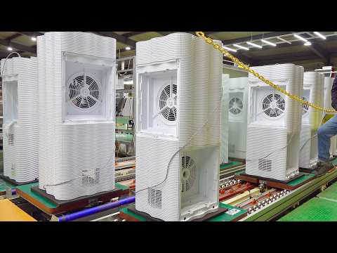 Mass Production of Air Purifiers With Amazing Filter Performance. Korean Air Cleaner Factory