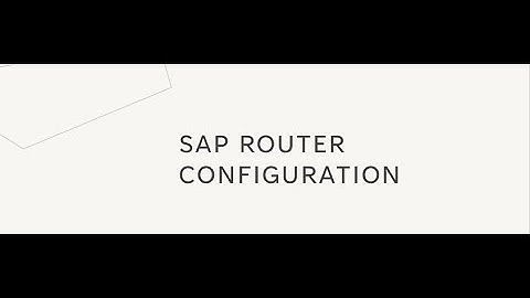 SAPROUTER ROUTETAB