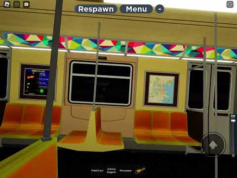 Taking the E express train to Manhattan in roblox - YouTube